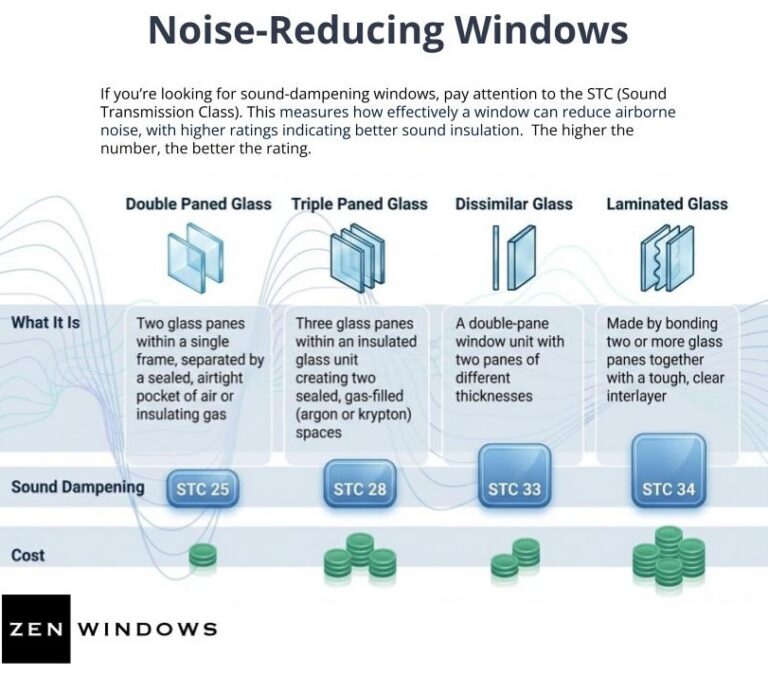 STC vs. OITC Explained for Noise-Reducing Windows | Zen Windows Carolinas