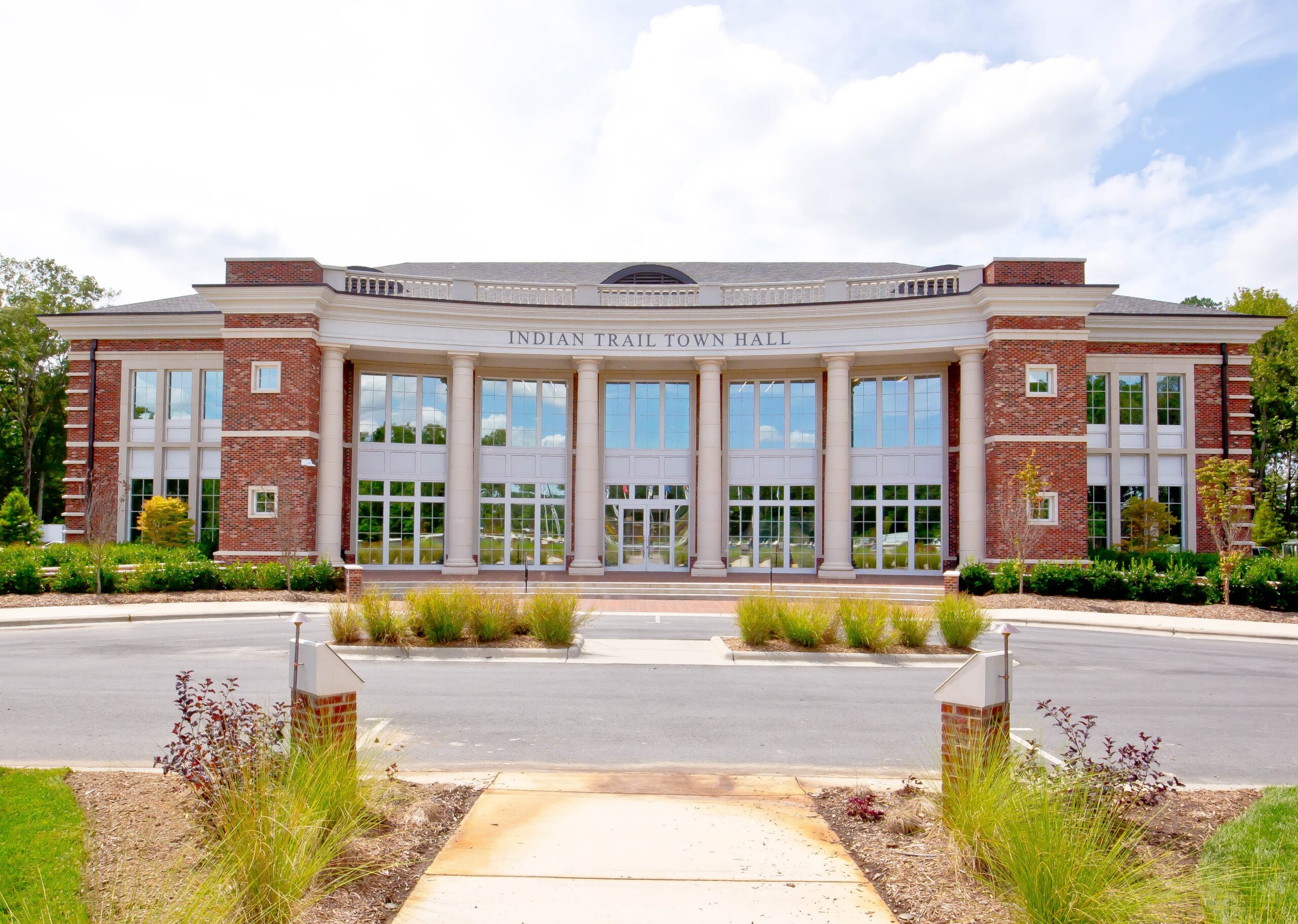 Indian Trail NC town hall building