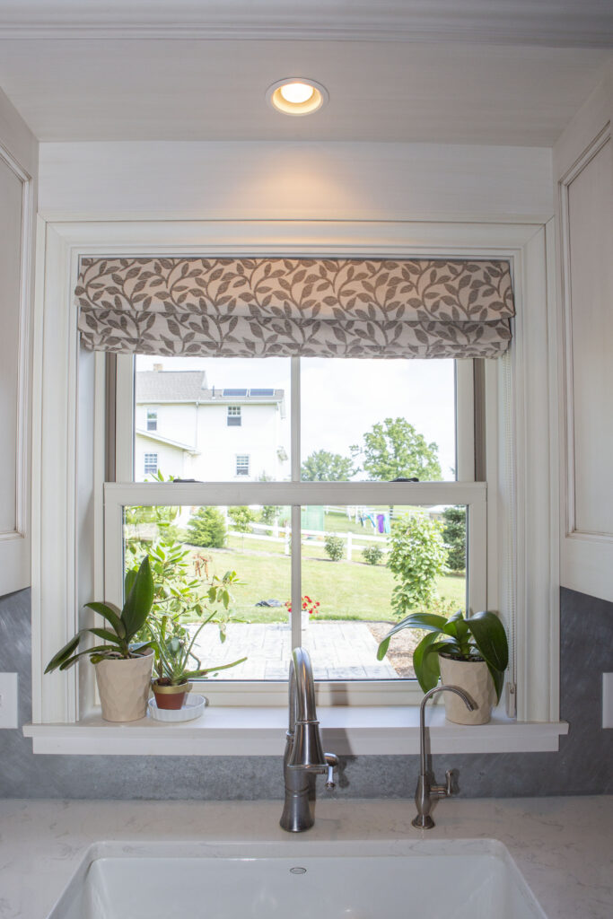 Aeris double-hung windows in white.