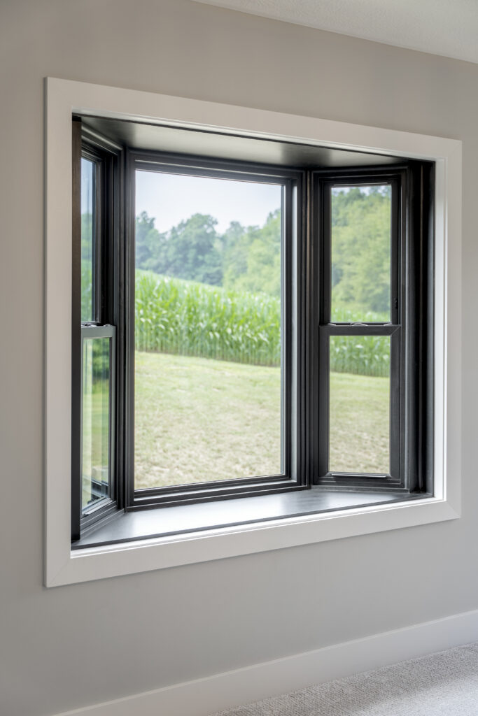 Coal Black Endure bay window.