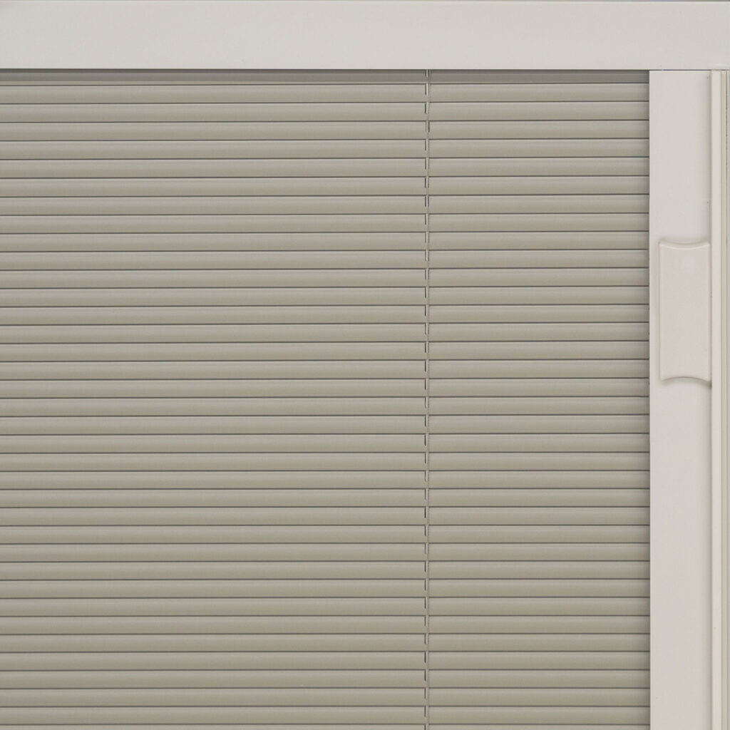 Tan Interior Blinds