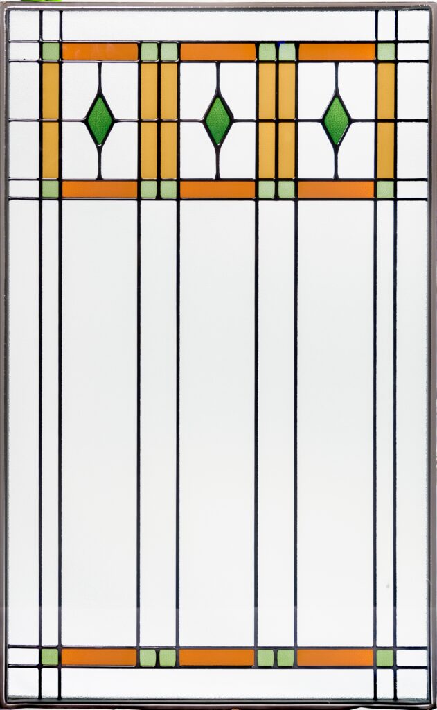 Lincoln Art Glass.