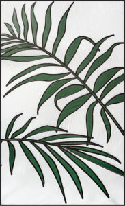Palm Art Glass.