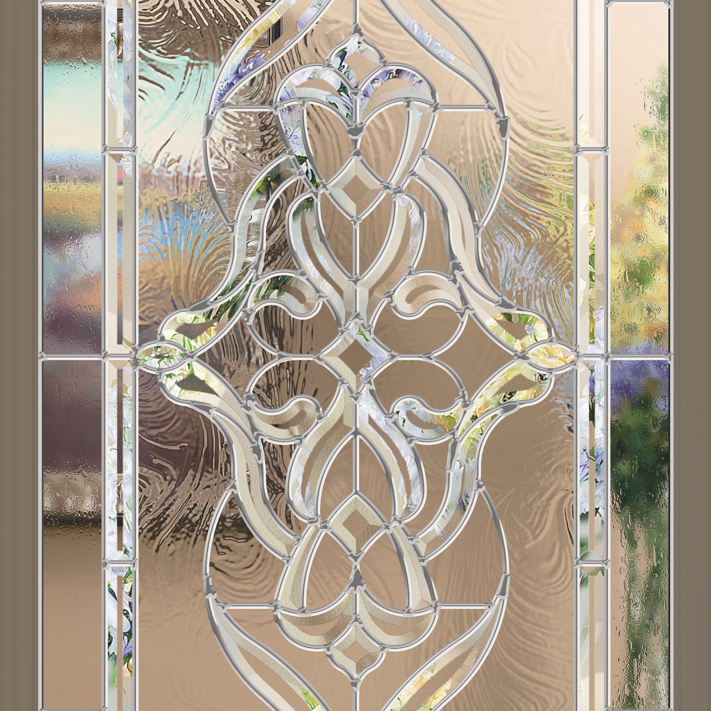 Symphony decorative glass.