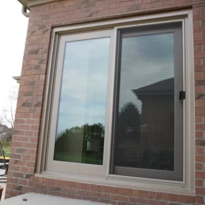 repaired window frame showing improved seal quality