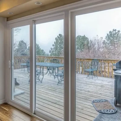 Fiberglass front door upgrade by Zen Windows Denver in Highlands Ranch