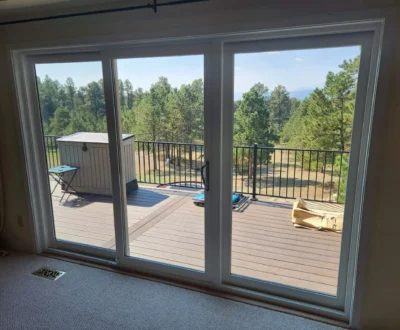 stylish entry door upgrade by Zen Windows Denver in Lone Tree
