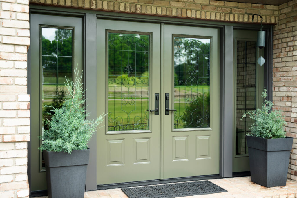 Legacy French door with Barcelona Glass.