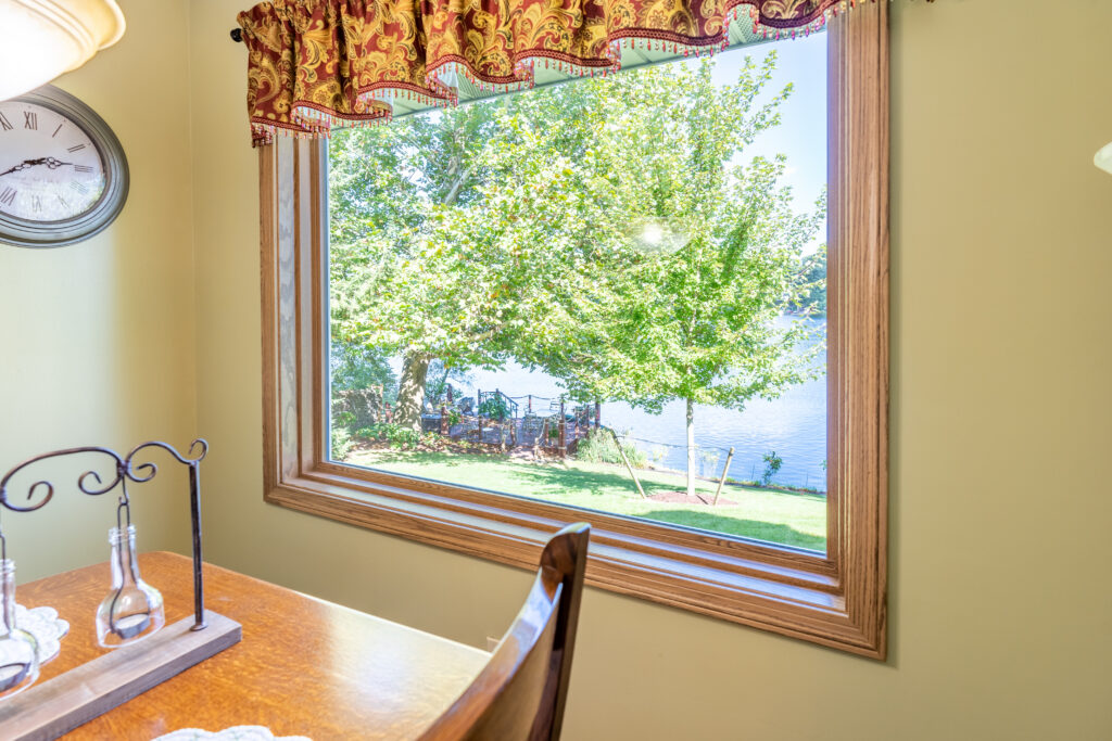 Dark Oak Endure picture window.