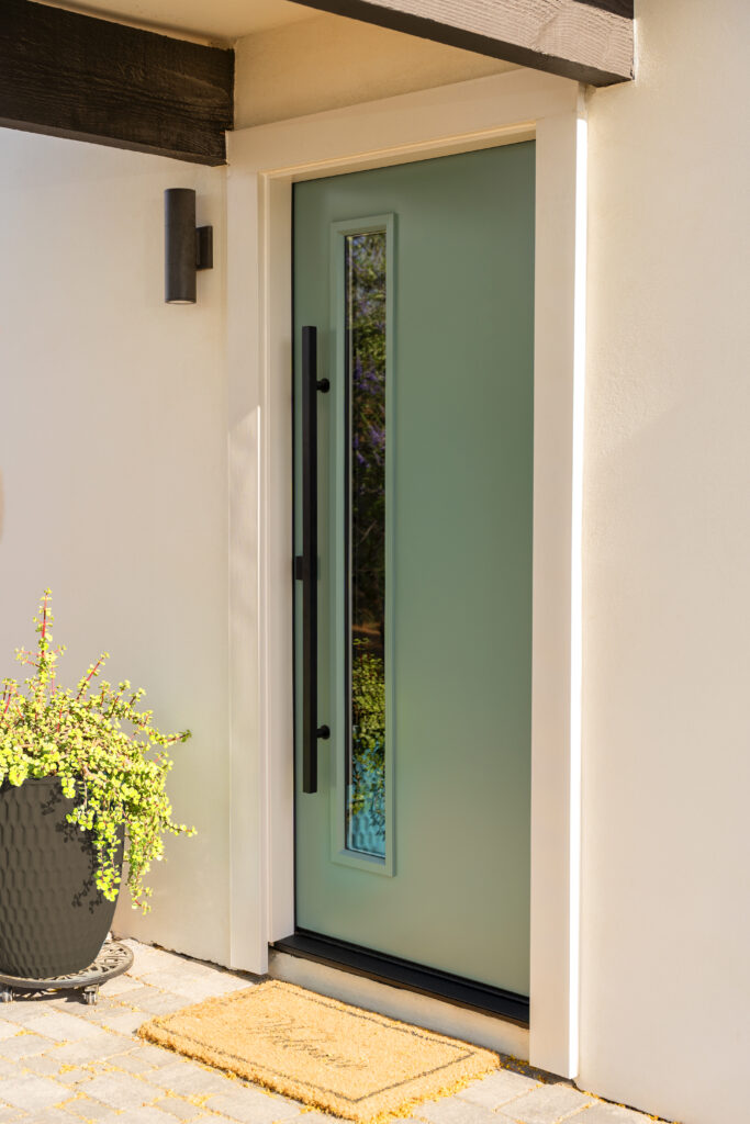 Eucalyptus Legacy entry door.