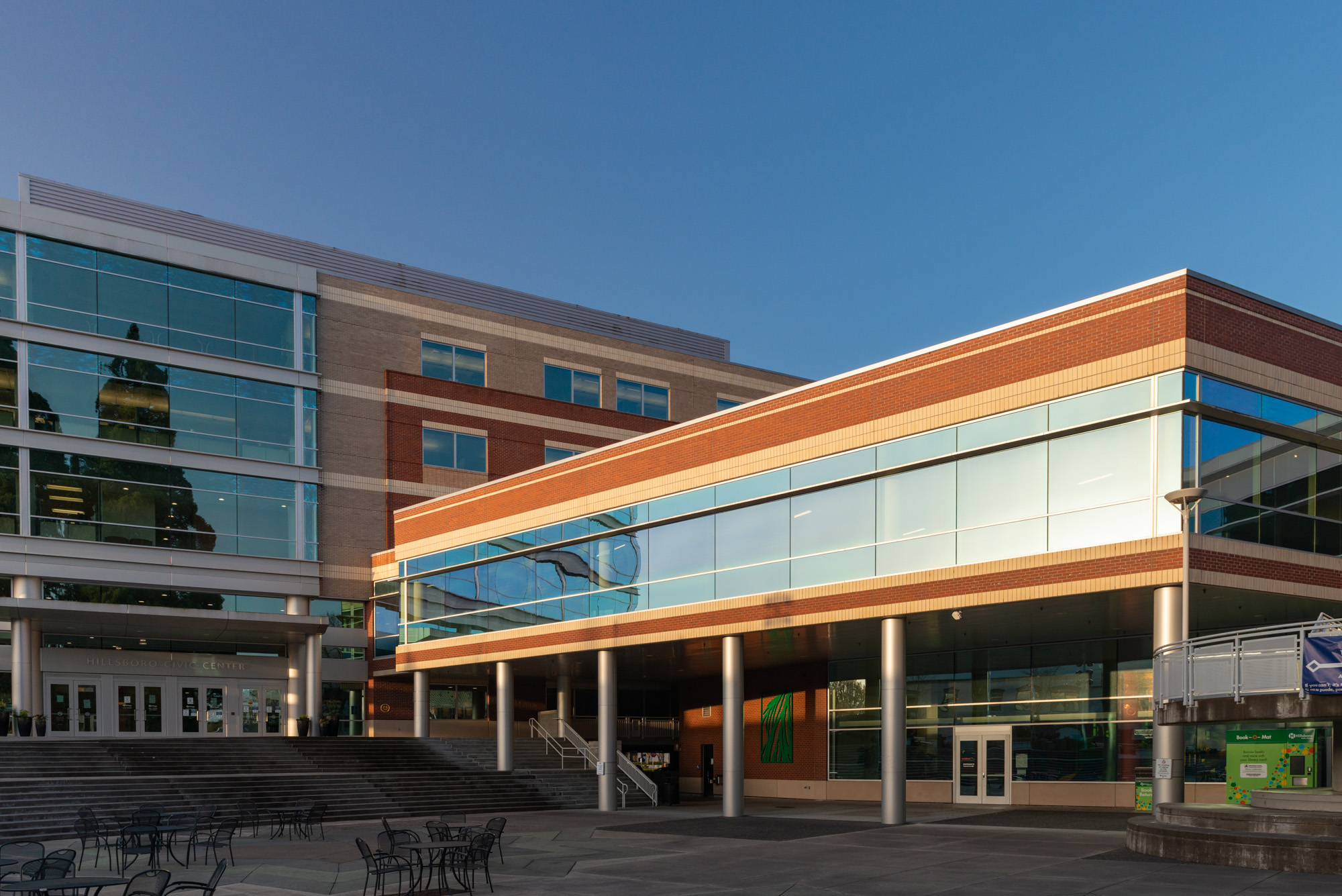 Hillsboro Civic Center in downtown Hillsboro, Oregon