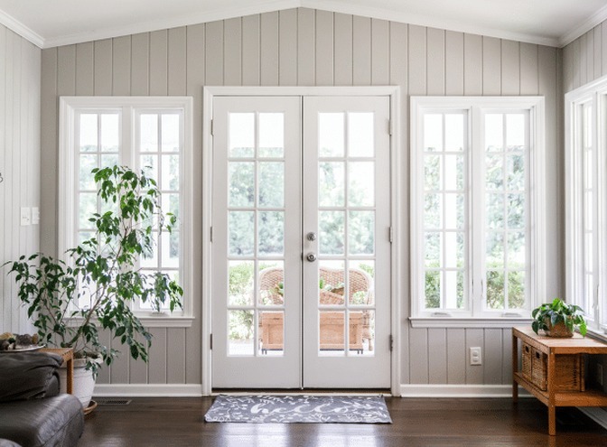Bright Northwest home with new windows and French doors