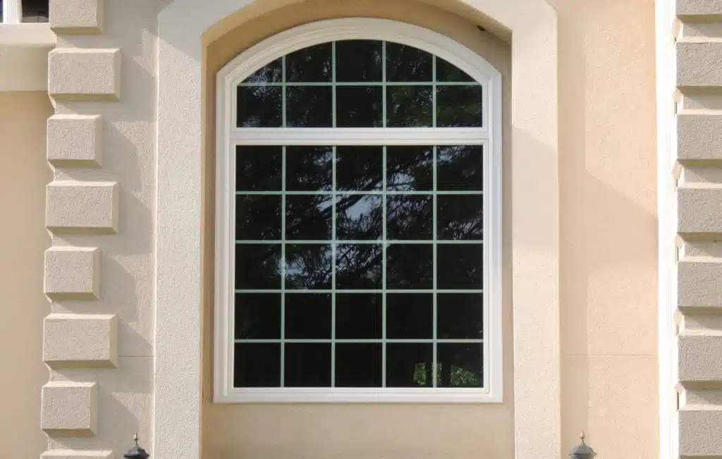Finished replacement windows in a welcoming home
